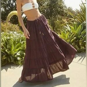 SOLD - Free People Simply Smitten Maxi Skirt